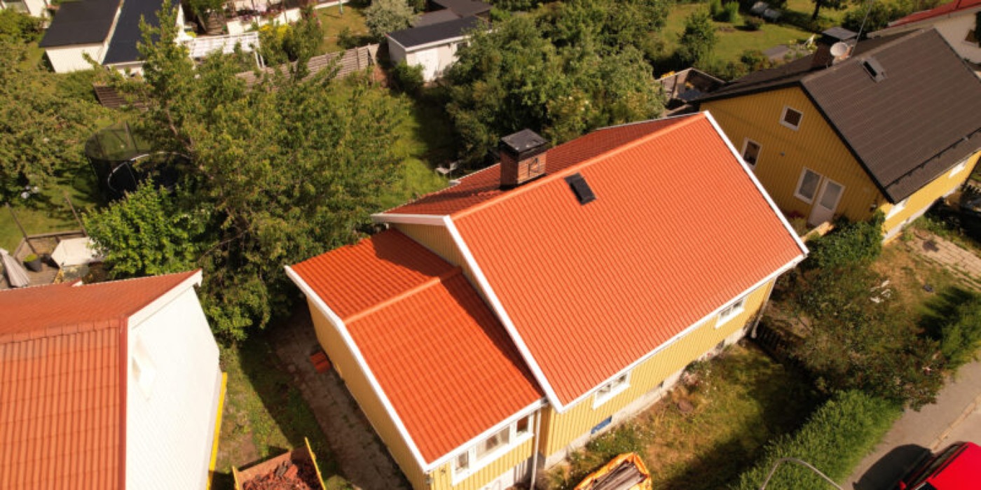 Takbyte och tegel